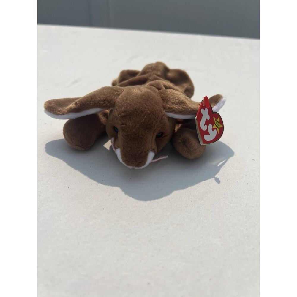 Ears the Rabbit Retired 1995 Ty Beanie Baby Style #4018 – Rare with Tag Errors
